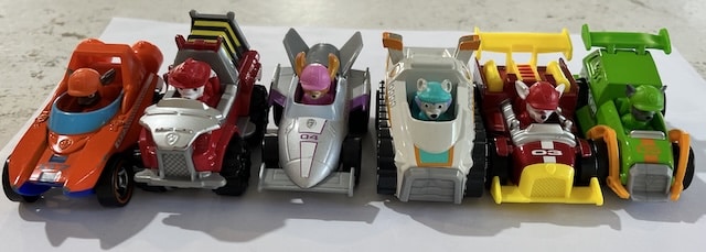 Paw Patrol Die Cast Vehicles