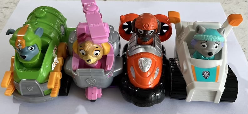 Paw Patrol Mini Vehicles